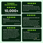 5-star reviews of Drinkaid Complete Alcohol Defence