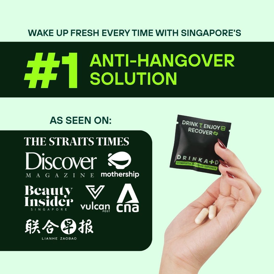 Media that featured Drinkaid Complete Alcohol Defence