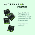 Money back condition for Drinkaid Complete Alcohol Defense
