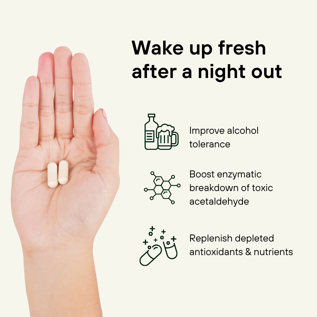 DrinkAid Hangover Pills | SG's #1 Anti-Hangover Remedy (Sharing Pack) DrinkAid Hangover Pills | SG's #1 Anti-Hangover Remedy (Sharing Pack)